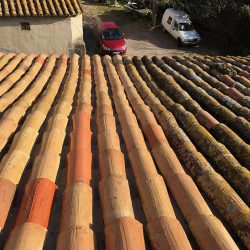 Décapage de toiture maison à Lançon de Provence