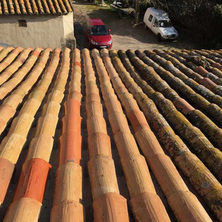 Décapage de toiture à Lançon de Provence
